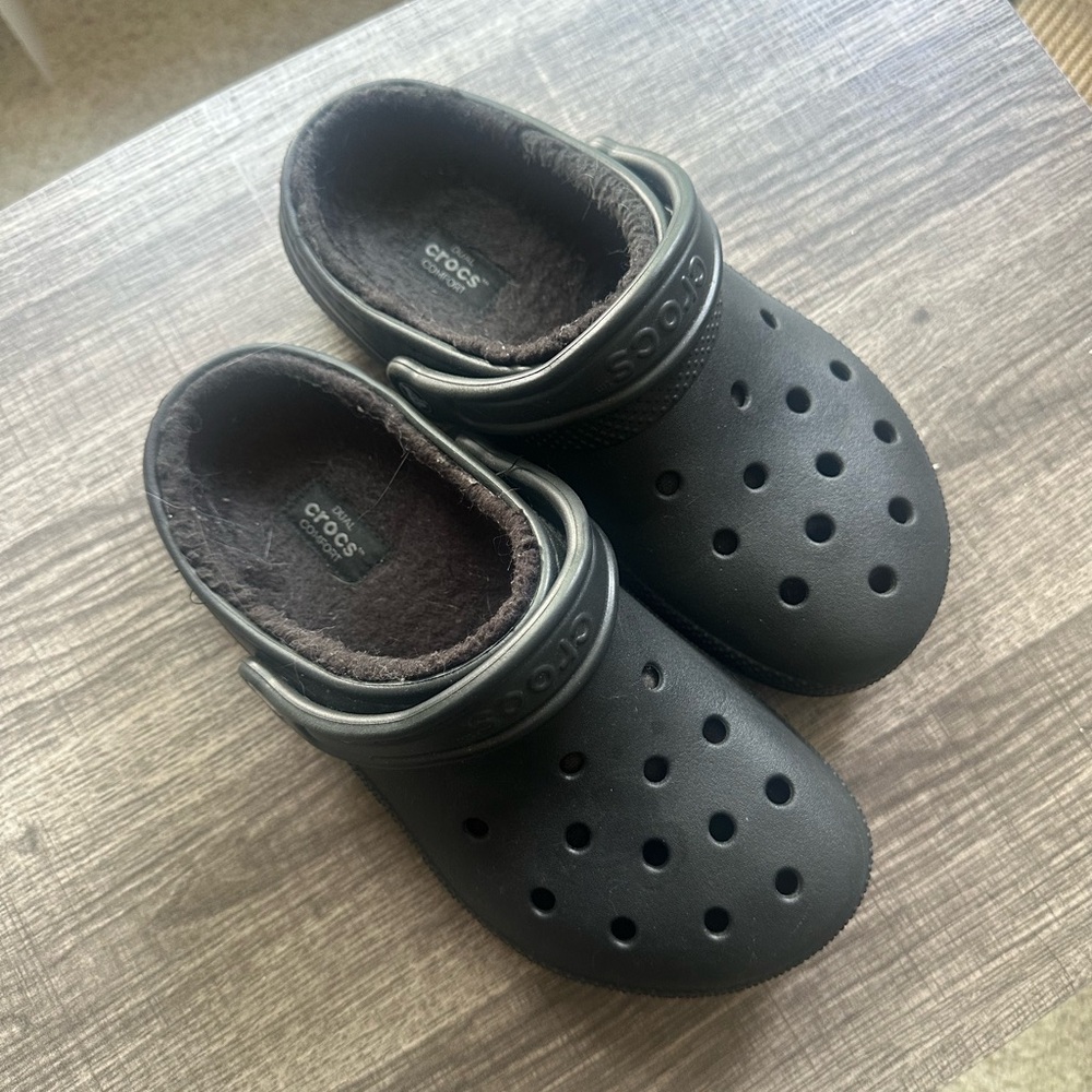 CROCS Classic Lined Black Clog